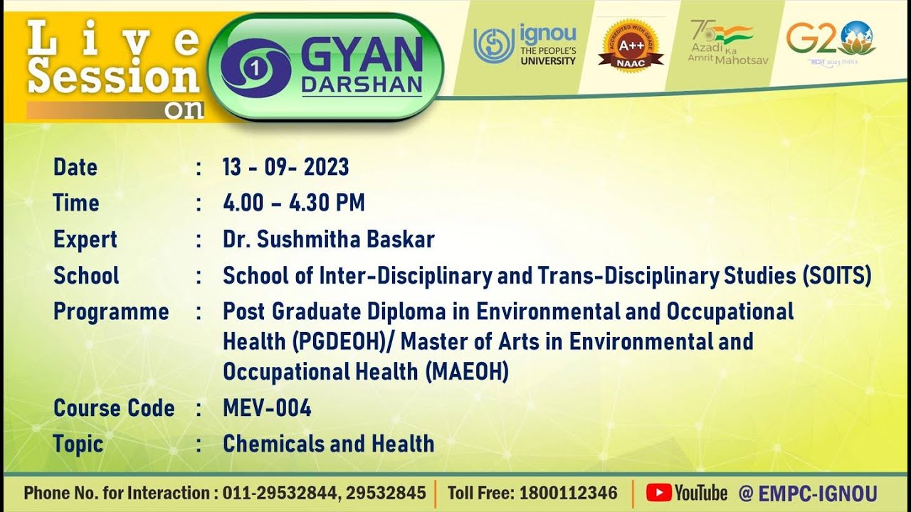 Chemicals and Health