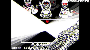 {Swap! Murder Time Trio Phase 2} (Bonus) {Revenge T.U.E Papyrus And INK SANS demo? remix}...