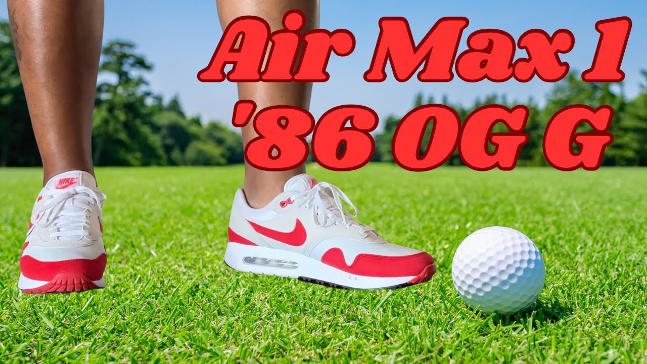 Nike Air Max 1 '86 OG G Big Bubble Review  ALMOST Perfect! 👟⛳️  #sneakerhead #golf 