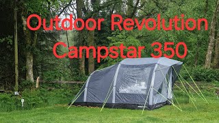 Short Review of the Outdoor Revolution Campstar 350 airtent.