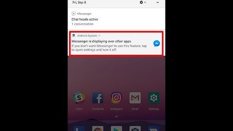 How to Disable the “Is Displaying Over Other Apps” Notification on Android