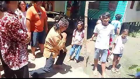 Pembukaan Lawang Sakepeng / Kuntau, Di Acara pernikahan Adat Dayak Siang. !!!