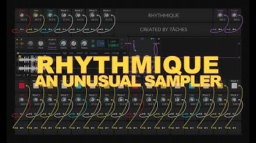 Rhythmique: An Unusual Drum Sampler For Bitwig