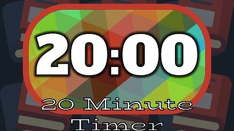 20 Minute Timer