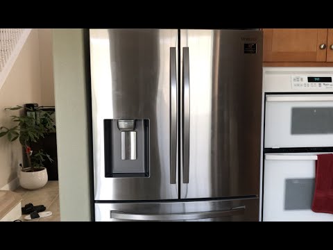 How To Setup Wifi On Samsung 4 Door French Door Smart Refrigerator