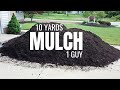Mulch Landscaping Project | 10 Yards Solo