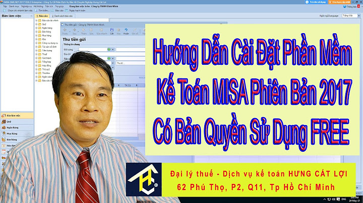 Cài đặt phần mềm kế toán misa miễn phí