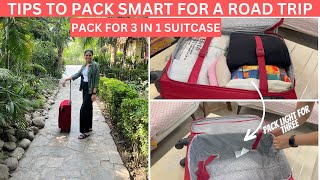 Smart Travel Packing Tips -- How to Pack Suitcase for a Trip  | Organizopedia