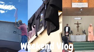 VLOG|House Wife Era😂|Our Friends are Getting|White Flag Hanging| Traditional Wedding