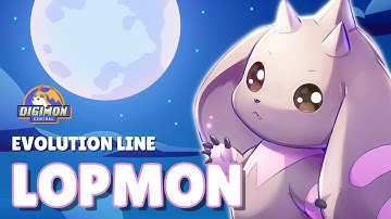Lopmon Evolution Line