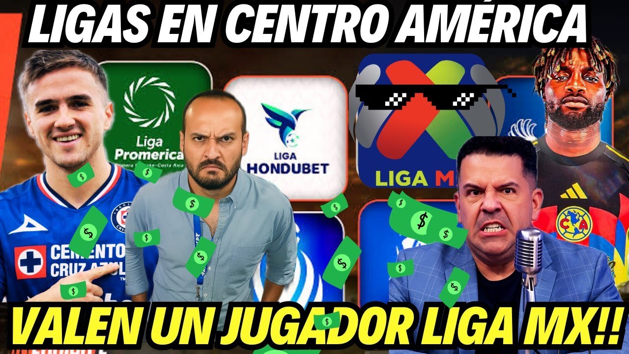 LA LIGA DE COSTA RICA VALE MEDIO EQUIPO TOP EN EL FÚTBOL MEXICANO.