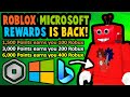 Roblox Microsoft Rewards Is Back? But not as good...