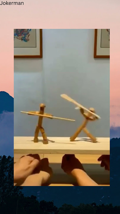 Wooden Puppets Kungfu