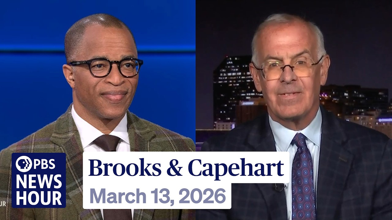Brooks and Capehart on Trump's mixed signals on the Iran war
