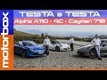 Alfa 4C VS Alpine A110 VS Porsche 718 Cayman | Qual è la sportiva da scegliere? 4K [ENGLISH SUB]