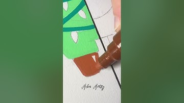 One Drawing of Bob, BUT 4 Different Styles with Posca Markers! Christmas Edition! Part 2 #shorts