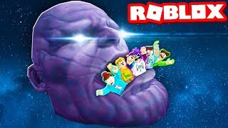 DON&#39;T GET EATEN BY THANOS IN ROBLOX! (Thanos Eats Everything)