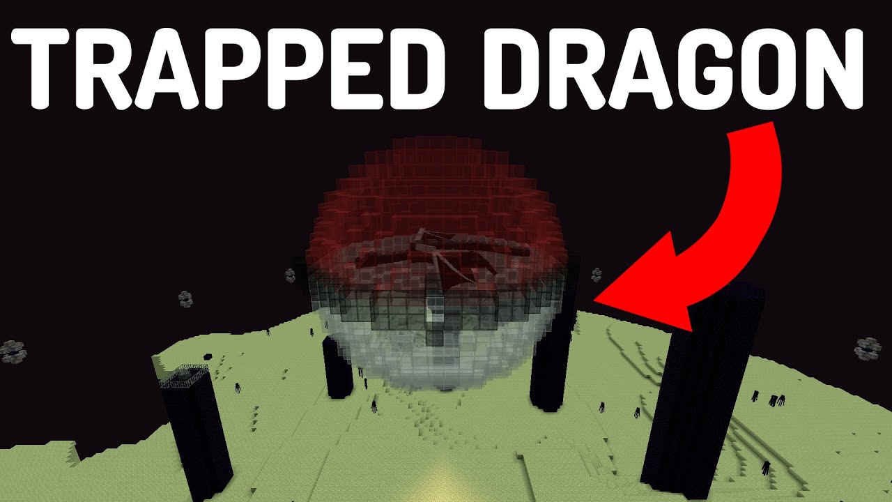 I Trapped the Ender Dragon in Minecraft Hardcore 