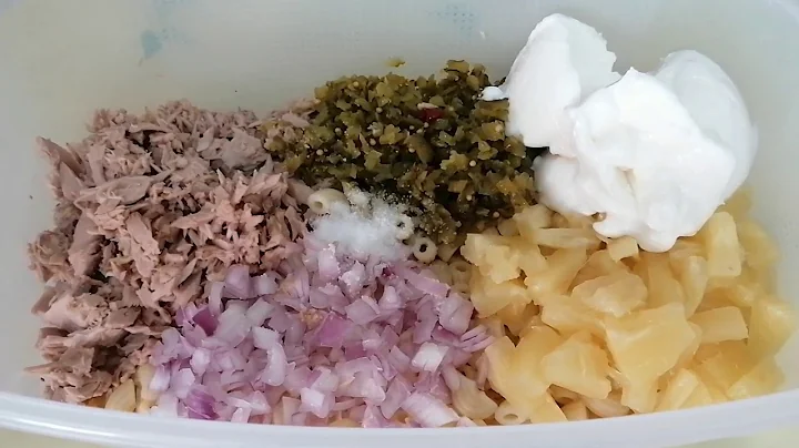 Quick & Easy Tuna Macaroni Salad 1