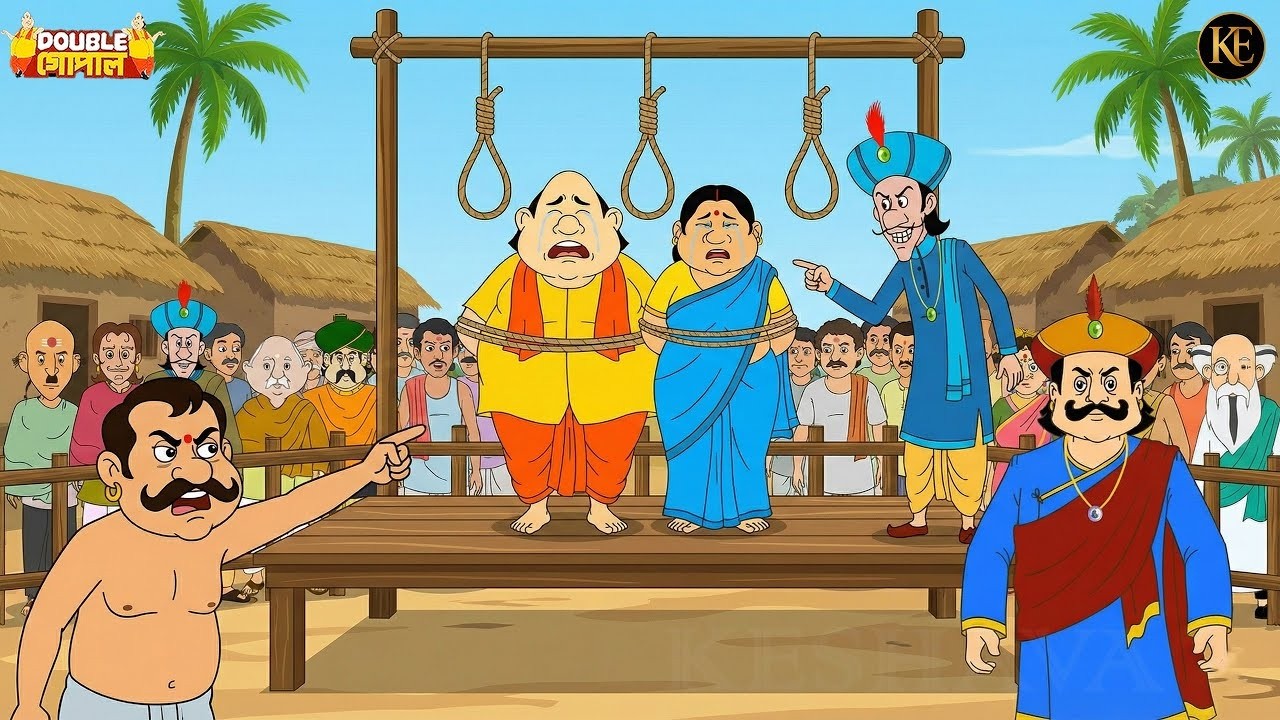 মাছ চুরির মিথ্যা অভিযোগে গোপাল দাদাকে রাজা মৃত্যুদণ্ড দিলেন! || Gopal Bhar || Best Of Gopal Bhar