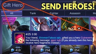 New feature patched in the advanced server where you can send or gift
heroes to your friends! what do think about this feature? if find
vide...