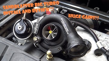 Installing And Testing A Evolution Powersports Sandblaster Big Turbo Kit On A 2018 RZR Turbo.