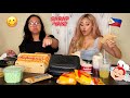 Filipino food mukbang vlog with my mom