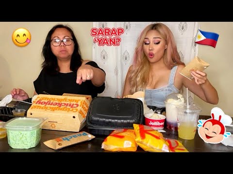 Filipino Food Mukbang Vlog with my Mom