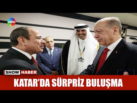 Katar'da sürpriz buluşma