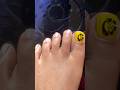 Pretty Foot Nail art #pedicure #feetnail #toe #nails #diy #foot #naildesigns #nailtutorial #shorts