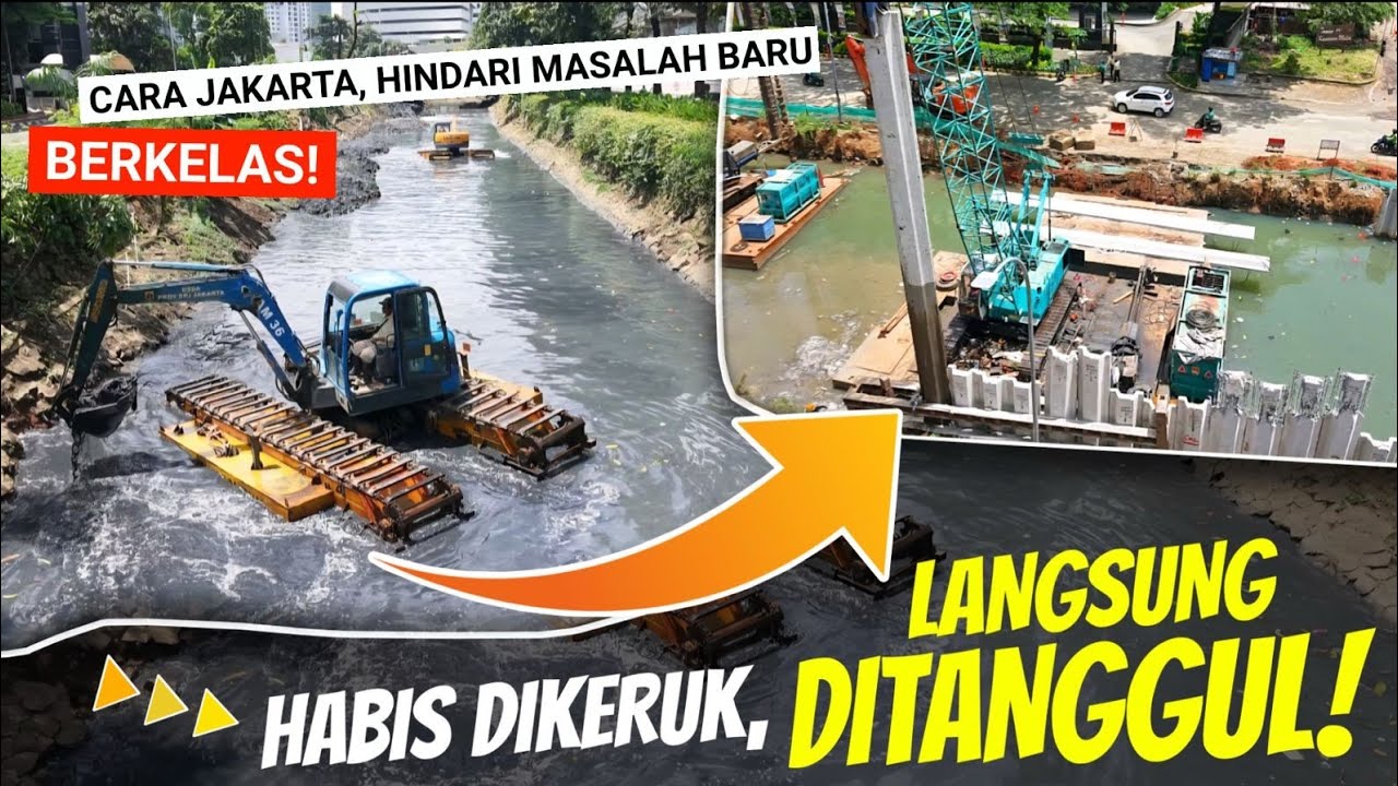 INI BERKELAS‼️TIDAK LELET SETELAH SUNGAI DIKERUK LANGSUNG DIBUATKAN TANGGUL AGAR SUNGAI TIDAK MELUAP
