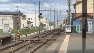 阪神8000系8227F直通特急姫路行き　中八木駅通過