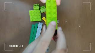 Building a mini Lego B-17G.