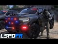 Gta 5 policia  fuerzas especiales  vehiculo blindado imparable  theaxelgamer