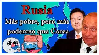 ¿Por qué RUSIA🇷🇺 es potencia mundial y COREA del SUR🇰🇷 no lo es? - El Mapa de Sebas