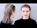 How To Achieve the "Wet" Slicked Back Hairstyle: SUPER EASY!