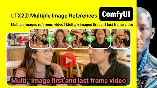 LTX2.0 Multi-Image Reference Video | Multi-Image First and Last Frame Video | ComfyUI