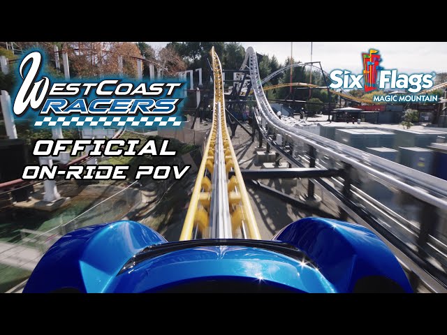 Six Flags Magic Mountain to add racing coaster with side-by-side tracks