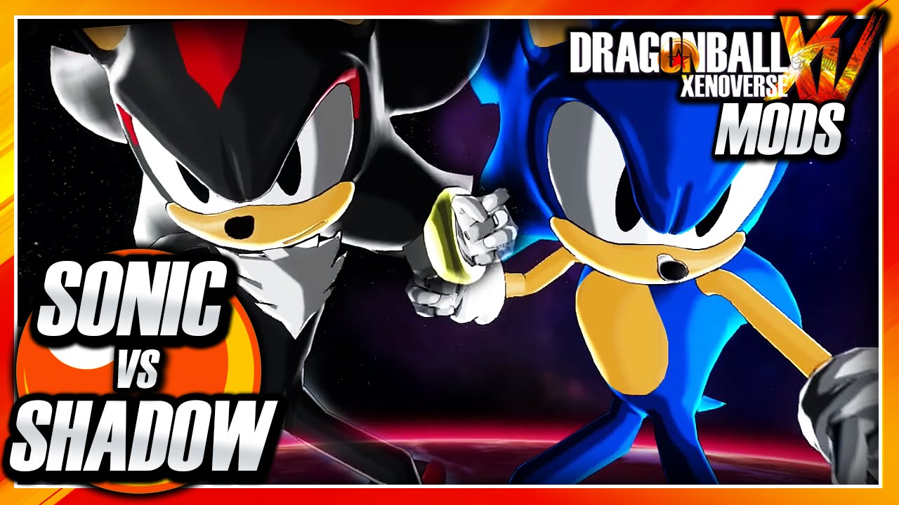 Dragon Ball Xenoverse PC: Sonic the Hedgehog Vs Shadow Mod Gameplay ...