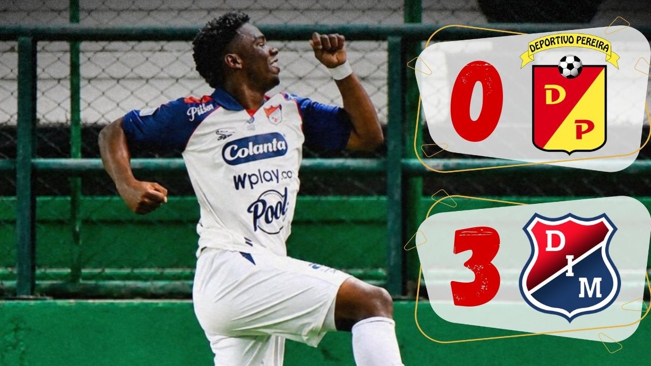 Deportivo Pereira 0 - 3 Independiente Medellín ⚽ LIGA BETPLAY ⭐ LIGA COLOMBIANA (CC 3.0) RADIO