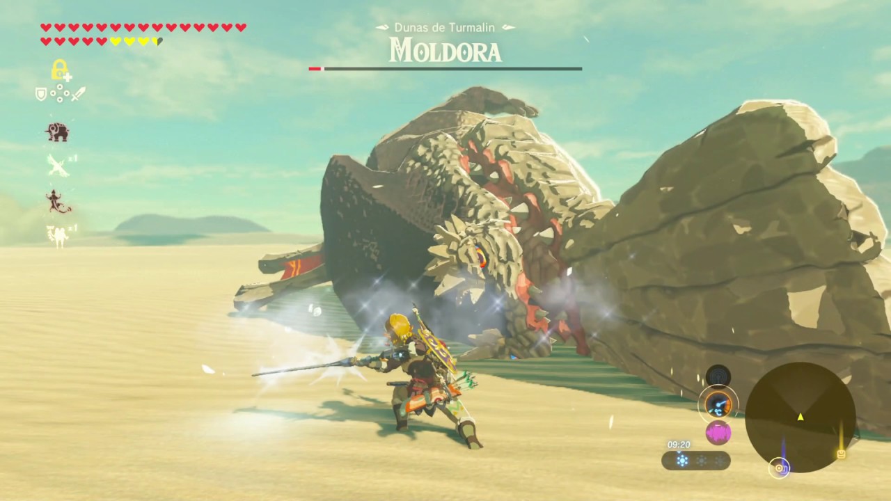 Zelda Breath Of The Wild Moldora Zelda Breath of The Wild #55 Matamos a Moldora (Santuario Kajul) - YouTube