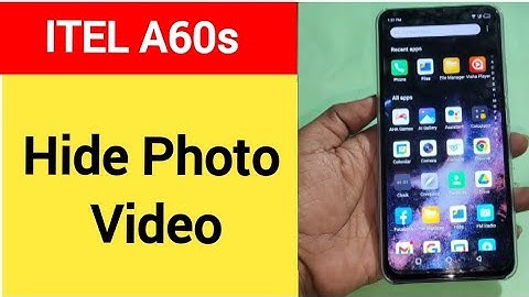 HOW TO HIDE PHOTO VIDEO, Photo and video chhipaye, Itel A60s me photo hide kaise kare