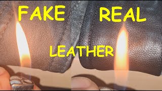 Real vs fake Leather. How to spot faux Leather jacket material screenshot 3