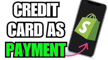 Add Credit Card As Payment Method In Shopify (2024) Full Tutorial