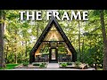 Sleek 3 floor modern aframe cabin  the frame full tour