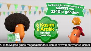 Migros Reklam Filmi; Money Bonus Kampanyası Resimi
