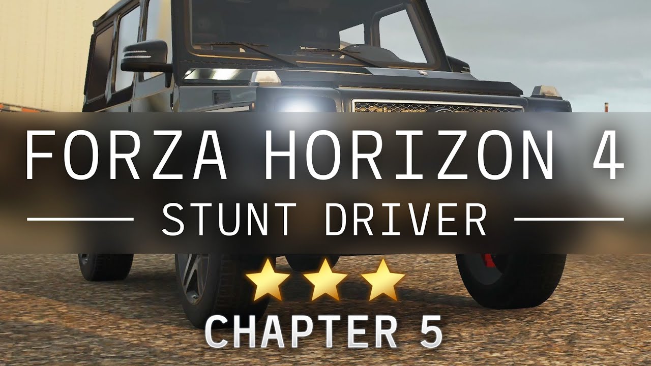 Forza Horizon 4 Stunt Driver Chapter 3