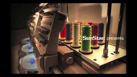 SUNSTAR SWF Introduction Video [ SWF embroidery machine ]