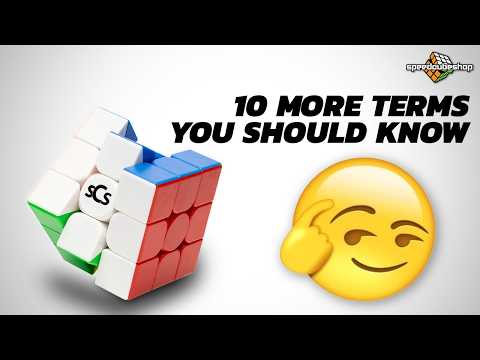 🧠 10 MORE Speedcubing Terms You Should Know 🤓