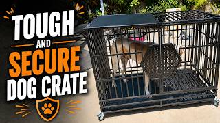 Heavy Duty Dog Crate Review CAMMOO Indoor Dog Kennel